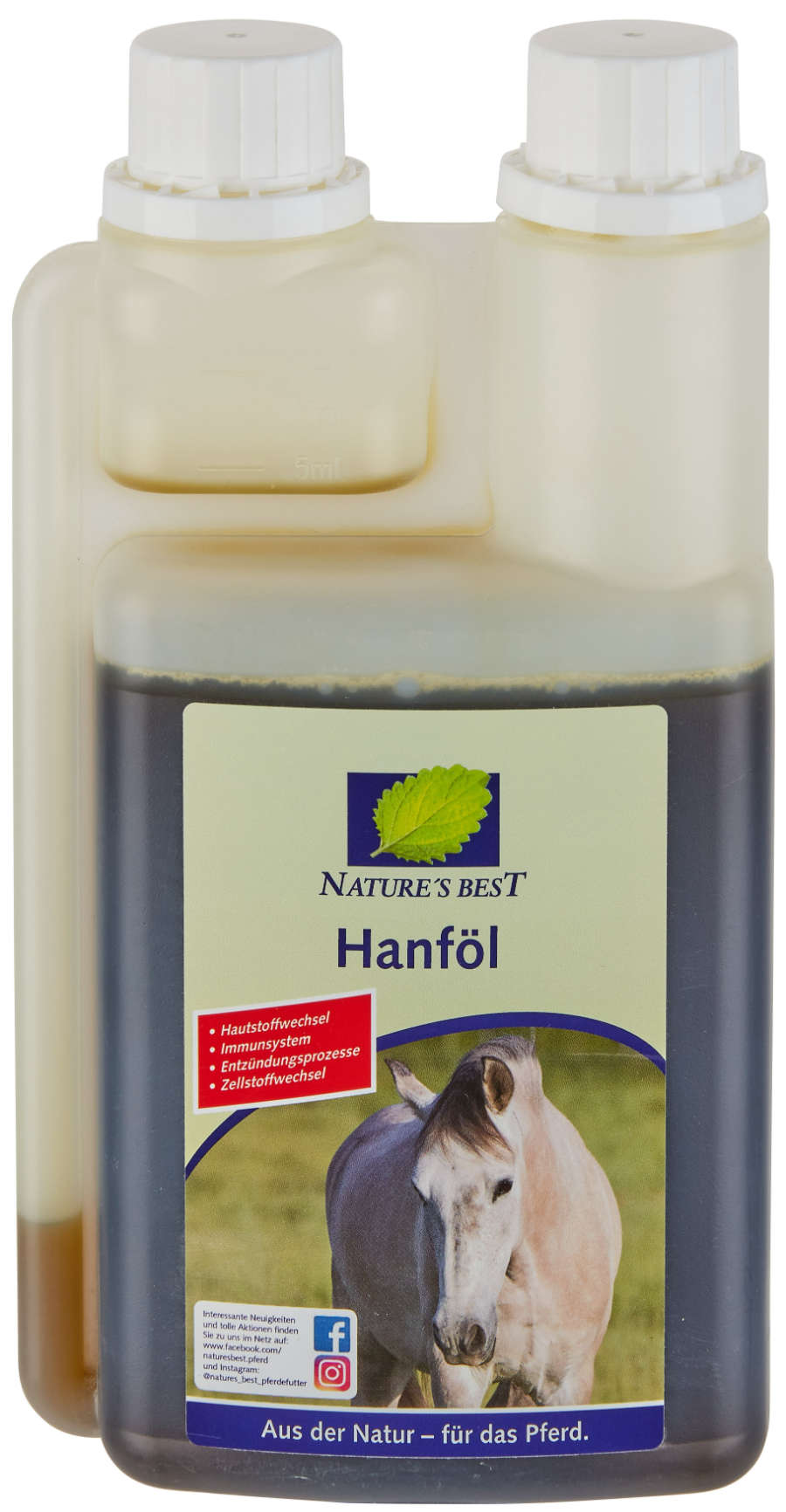 Natures Best Hanföl MHD 08/25