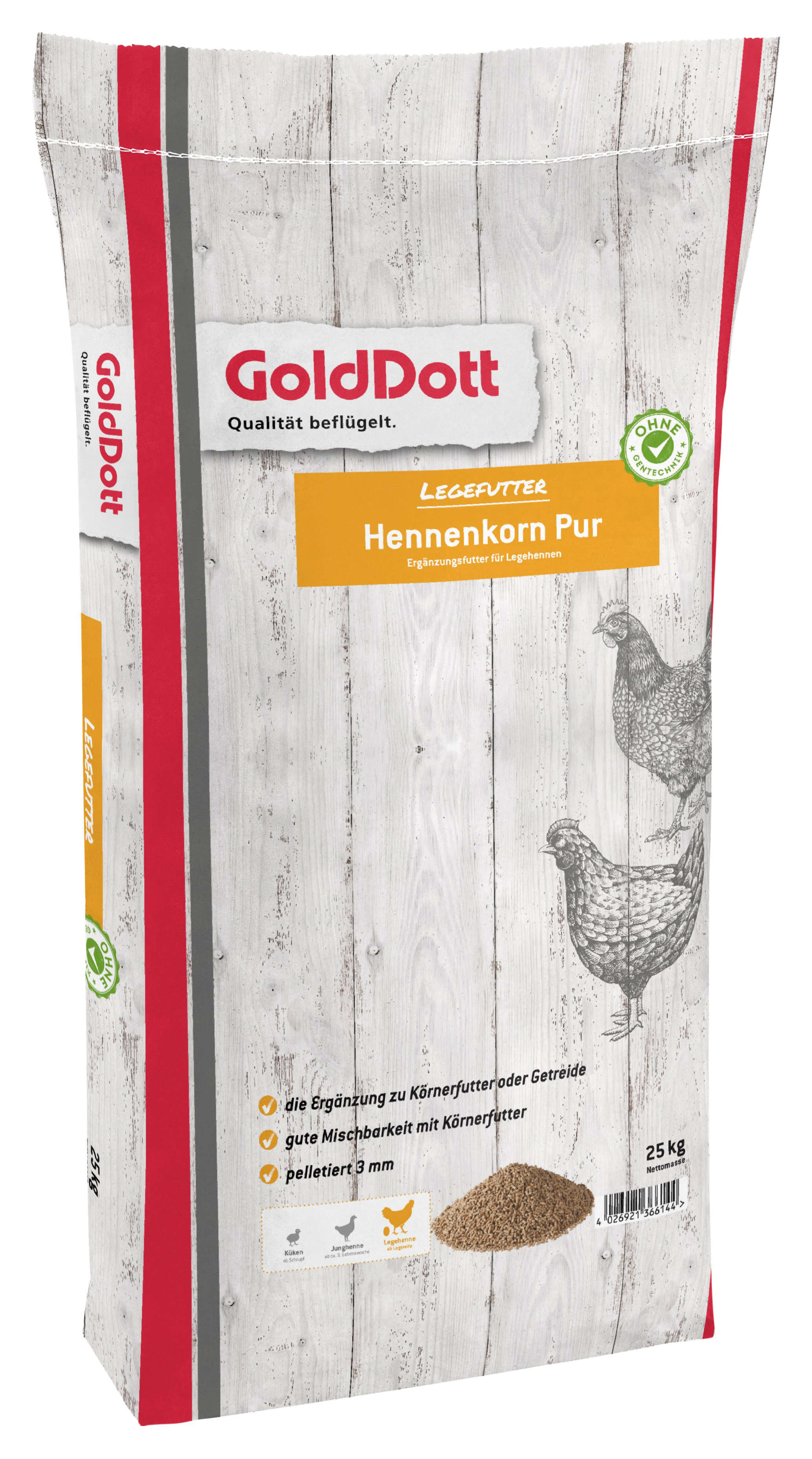 GoldDott Hennenkorn Pur MHD 04.06.2025